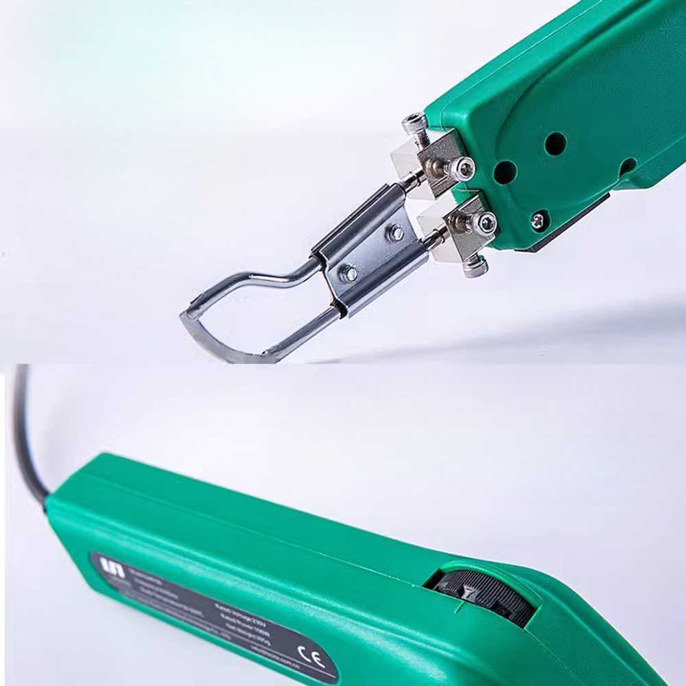 열 재단기 스티로폼 절단용 고온 가열 칼 전동 커터 LH8100(100W)+R형 칼 - 상세 이미지 4