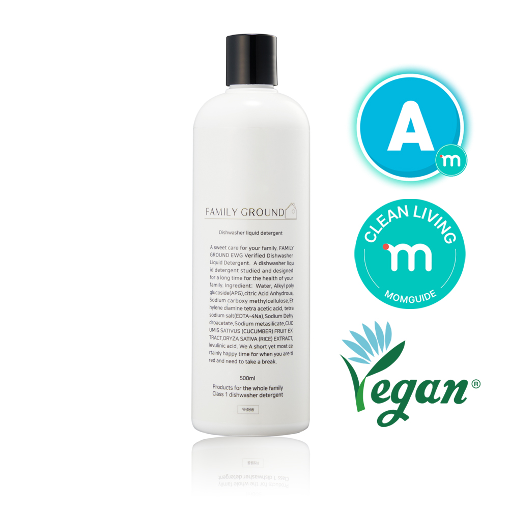 맘가이드A 클린마크 아기 유아 젖병세척기세제&식기세척기세제 패밀리그라운드 500ml, 1개 제품 이미지