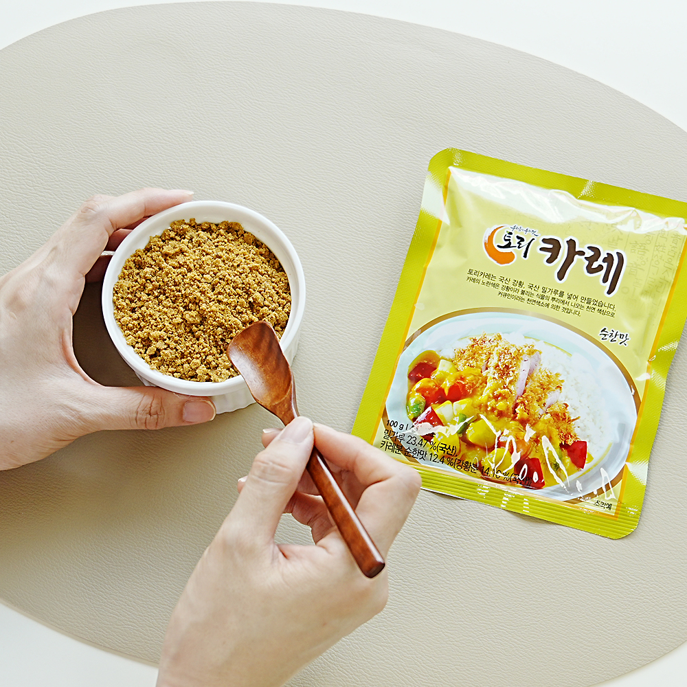 우리밀로 만든 순한맛 카레가루 100g - 상품 이미지