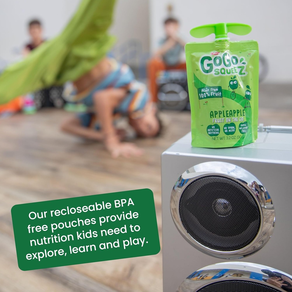 GoGo squeeZ 고고스퀴즈 과일퓨레 20팩 유기농 아기간식