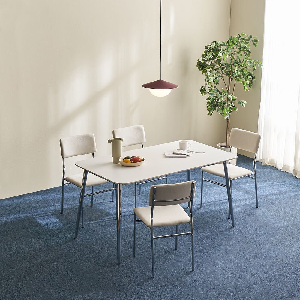 바스포르 알키 포세린 세라믹 2인 식탁 테이블 1200 사각형