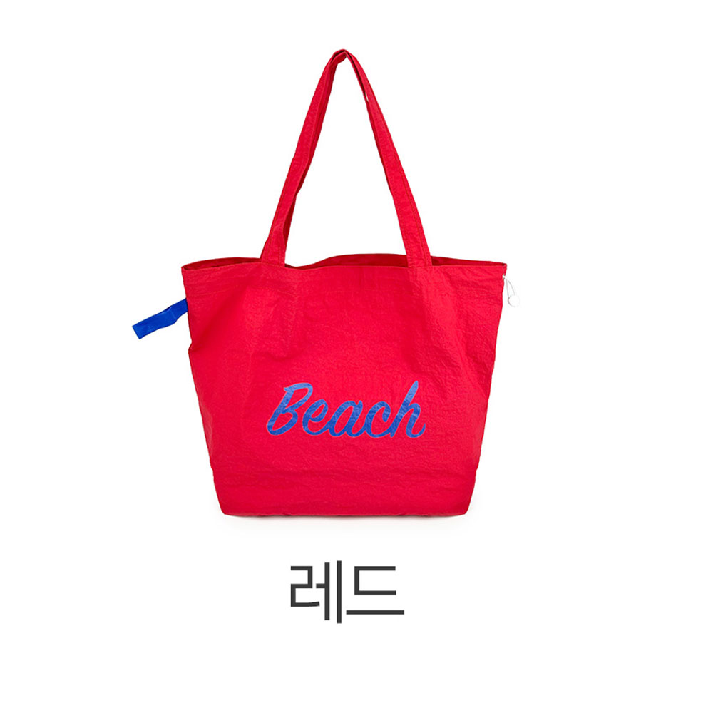 가벼운 나일론 빅사이즈 조리 숄더백 경량 큰 대형 쇼퍼백 라지 초경량 시장 마트가방 이미지 6