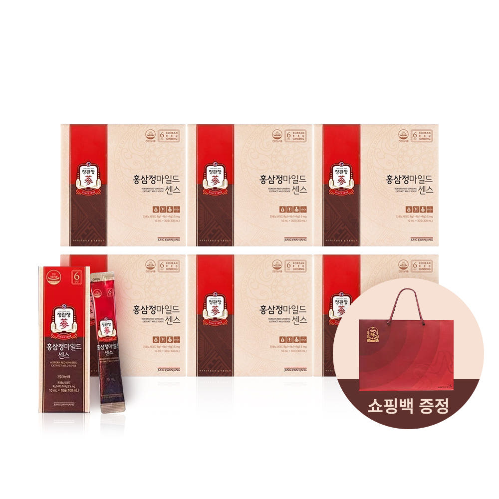 정관장 홍삼정 마일드 센스 6박스 디에스몰