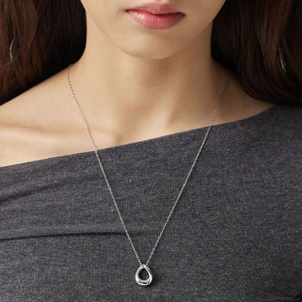 [바이이에르] Hobo bag necklace (Silver) BH7N53718WB700 - 상품 이미지