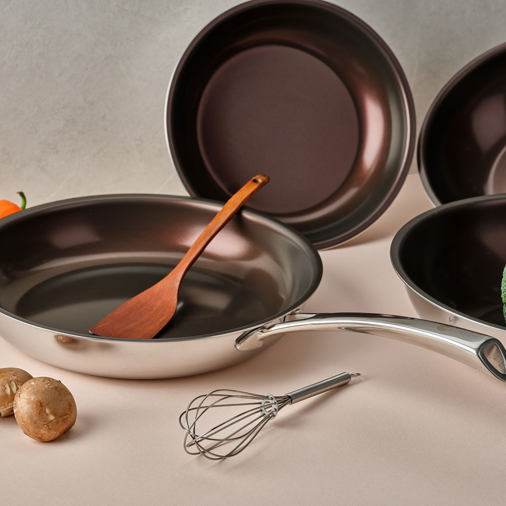 클래딘 통4중 IH 글라트 스텐 인덕션 프라이팬 28cm