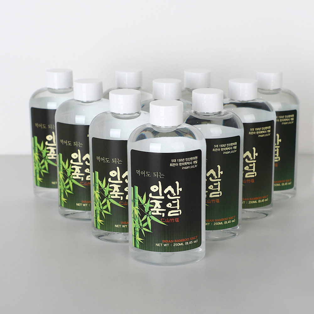 인산죽염 먹어도 되는 죽염 [250ml 10개] - 상세 이미지 5