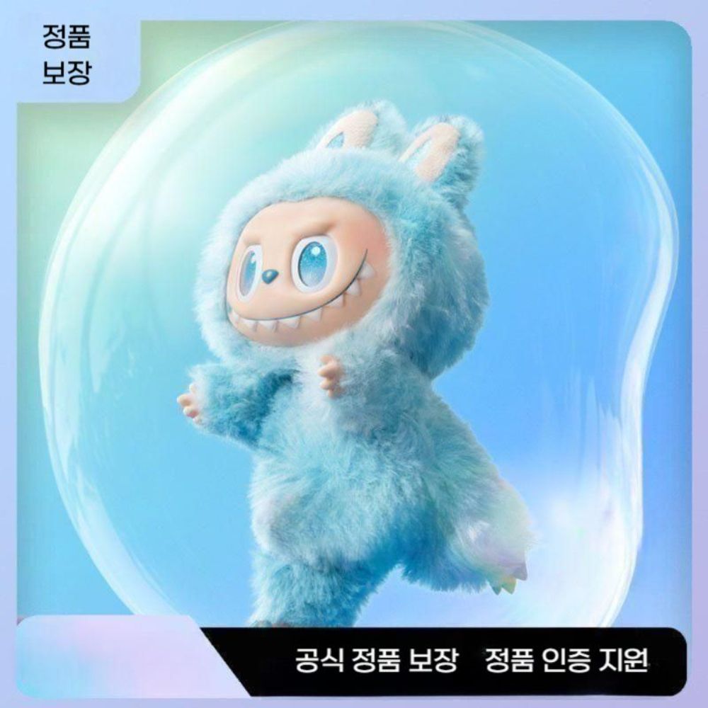 정품 팝마트 3세대 더몬스터즈 라부부 인형 랜덤박스 에나벨 플러시 키링 - 상세 이미지 4