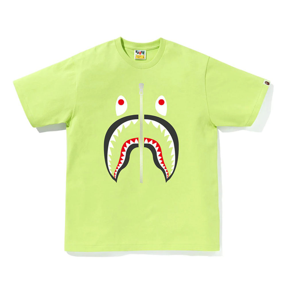 베이프 반팔티 SHARK TEE 1L80-110-003 - 상세 이미지 3