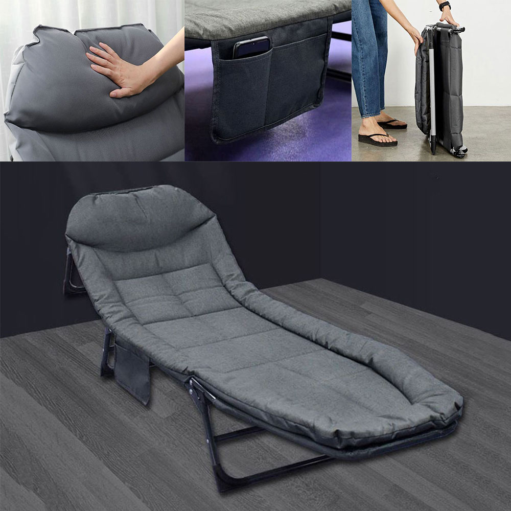 접이식 폴딩 간이침대 1인 캠핑 차박 야전 매트리스