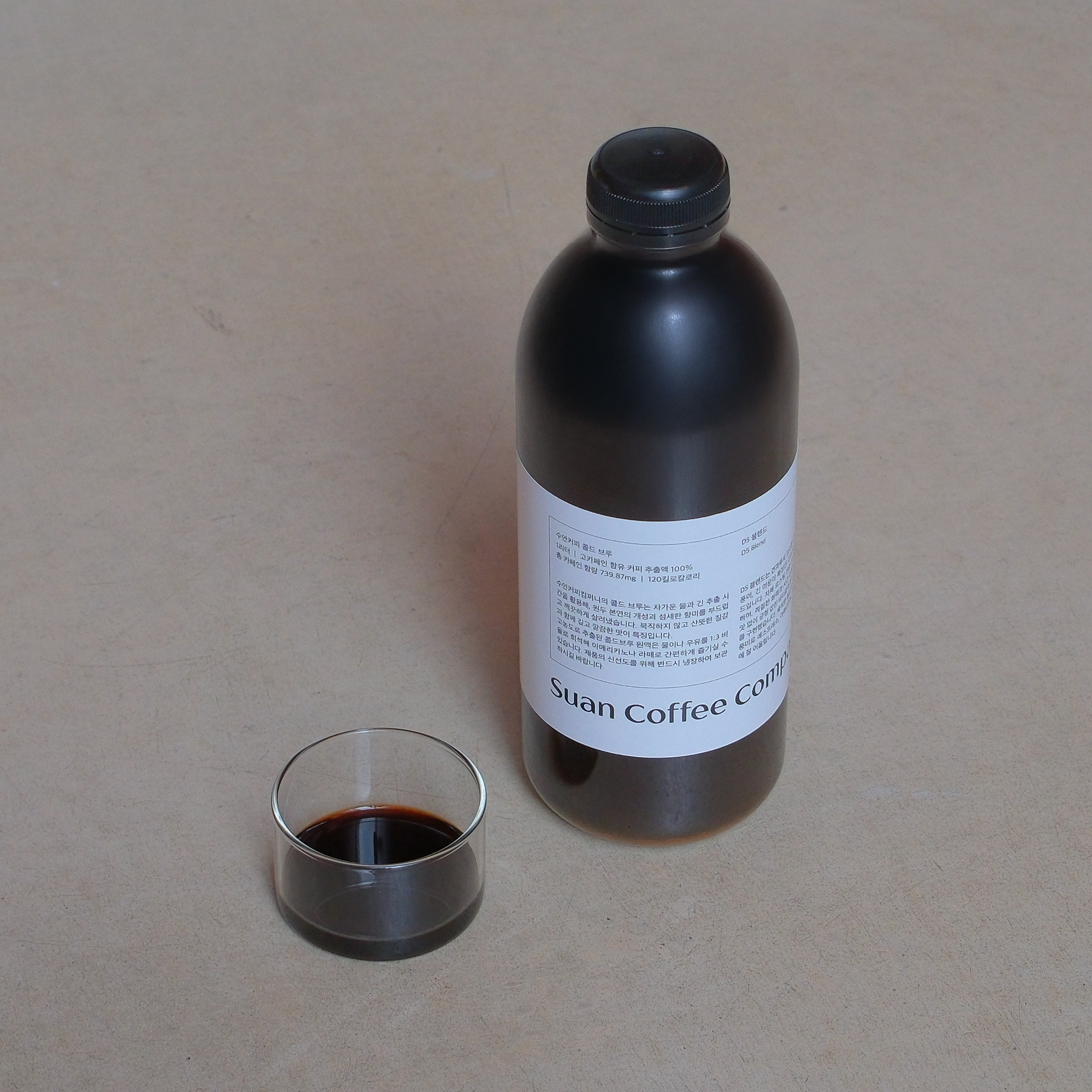 수안커피컴퍼니 콜드 브루 커피, 1리터