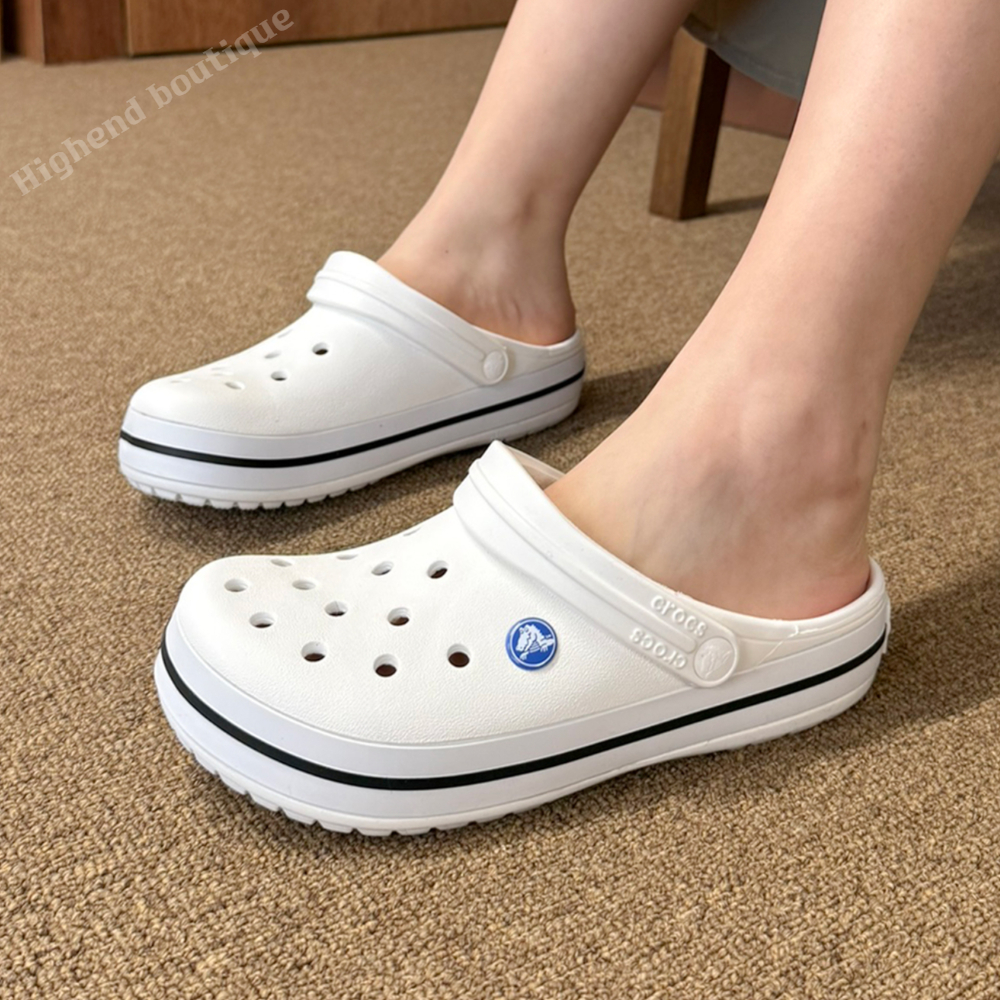 크록스 바야 밴드 클로그 클래식 크록 크럭스 샌들 크록밴드 화이트, 240