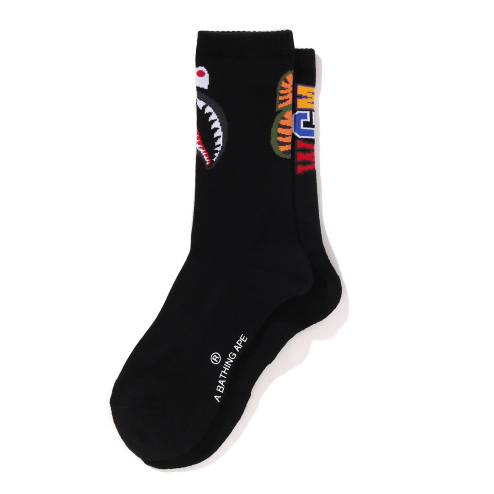 베이프 양말 SHARK SOCKS 1L80-184-005 - 메인 이미지