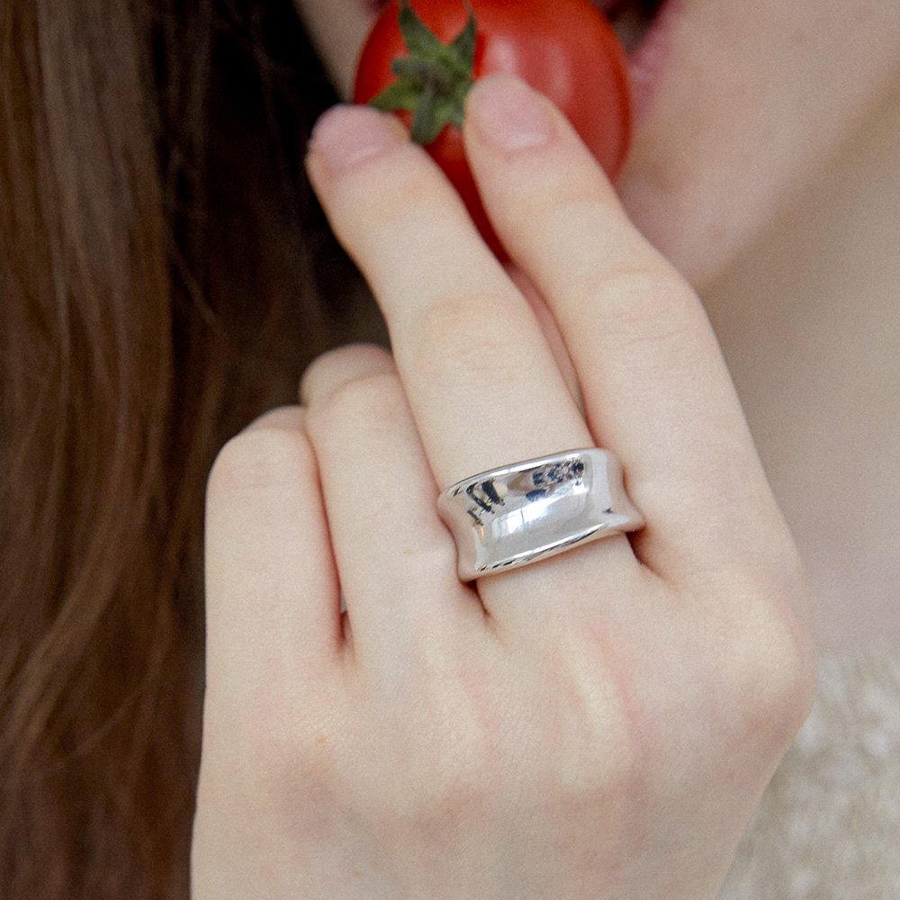 [바이이에르] Bone bone ring (Silver) BH7R53715WB - 상세 이미지 2