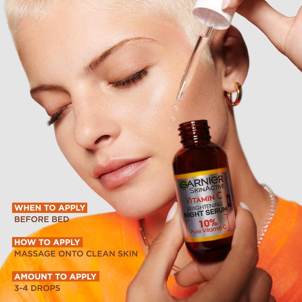 Garnier 가르니에 맑은피부 밤세럼 30ml 비타민C 히알루로닉산 안티에이징 모든피부용 이미지 7