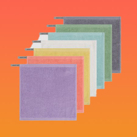 송월 30수 컬러 고리손수건30 어린이집 핸드타올 손수건 주방