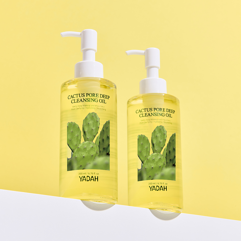 야다 선인장 포어 딥 클렌징 오일 200ml 블랙헤드 제거, 모공케어, 피지제거 - 상품 이미지