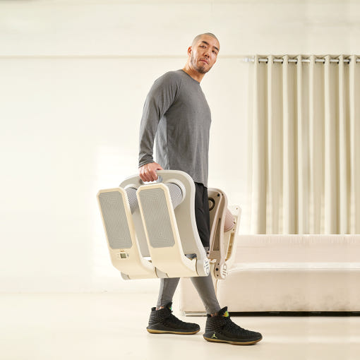 [숀리 에어 스텝퍼의 사용 모습]