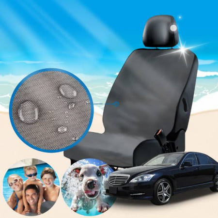 자체제작 벤츠 S500 M278 자동차 시트 방수커버 1인용 싱글 에디션 블랙 1개