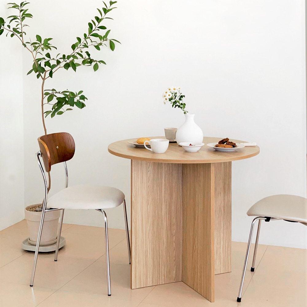 바스포르 후아유 원형 4인 식탁 홈카페 800