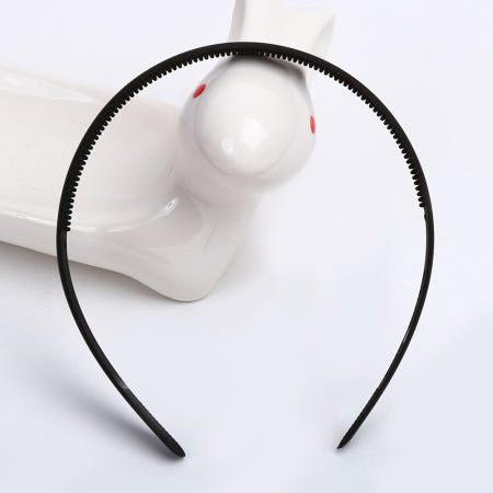 12mm 넓은 머리띠 플라스틱 세안용 뷰티 헤어밴드