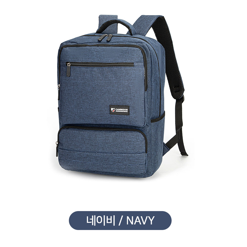 중고등학생 책가방 대학생 직장인 남학생 여학생 청소년 스퀘어 백팩 멀티포켓 여행백팩 가방 - 상세 이미지 3