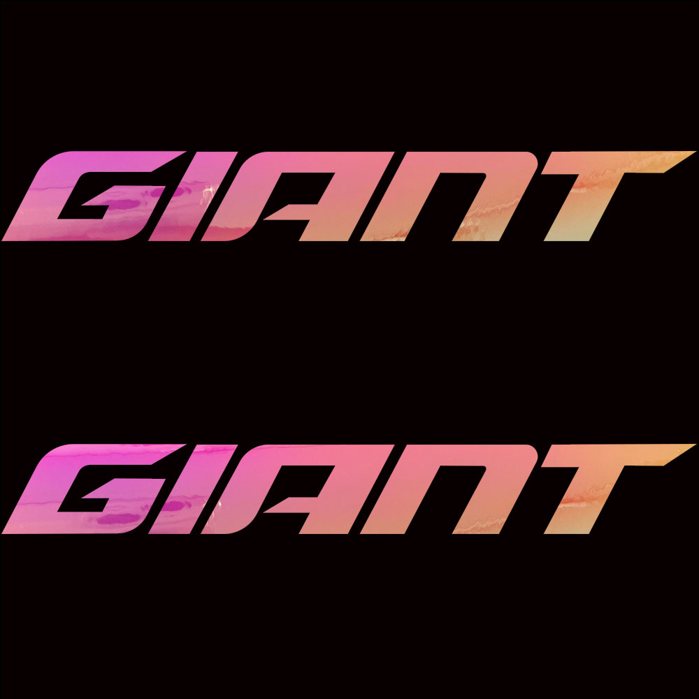 자이언트 GIANT 로드 자전거 데칼 스티커  싱글 세트(1set 2개) - 상세 이미지 5