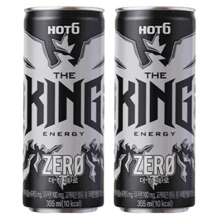 롯데 핫식스 더킹 제로 355ml x 12개
