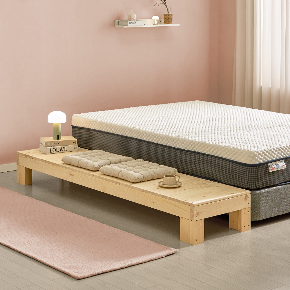 베드벤치 원목 침대 스툴 사이드 연장 수납 300X2020