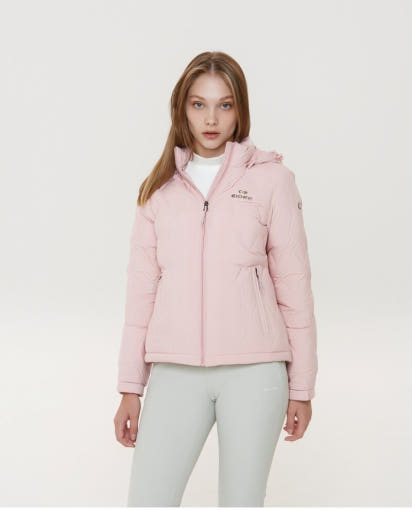 아이더 여성 구스다운 후드 경량 패딩 이미지