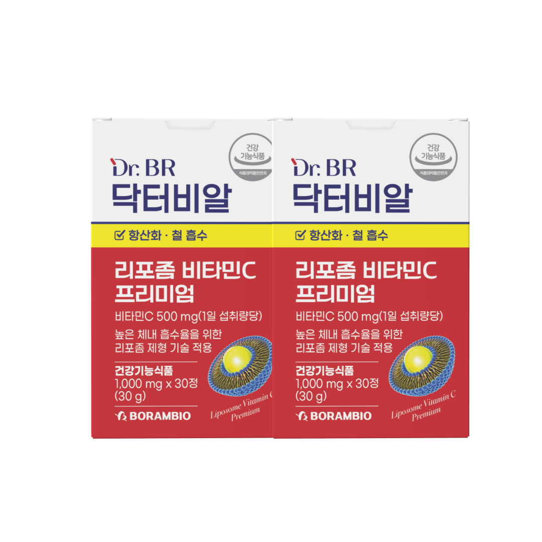 닥터비알 리포좀비타민C 프리미엄 30정, 2개 - 상품 이미지