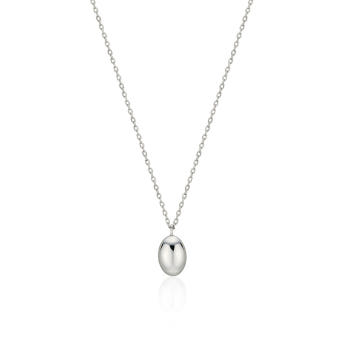 [바이이에르] [925 silver] Egg ball necklace (Silver) BH7N40706W9450 - 상세 이미지 2