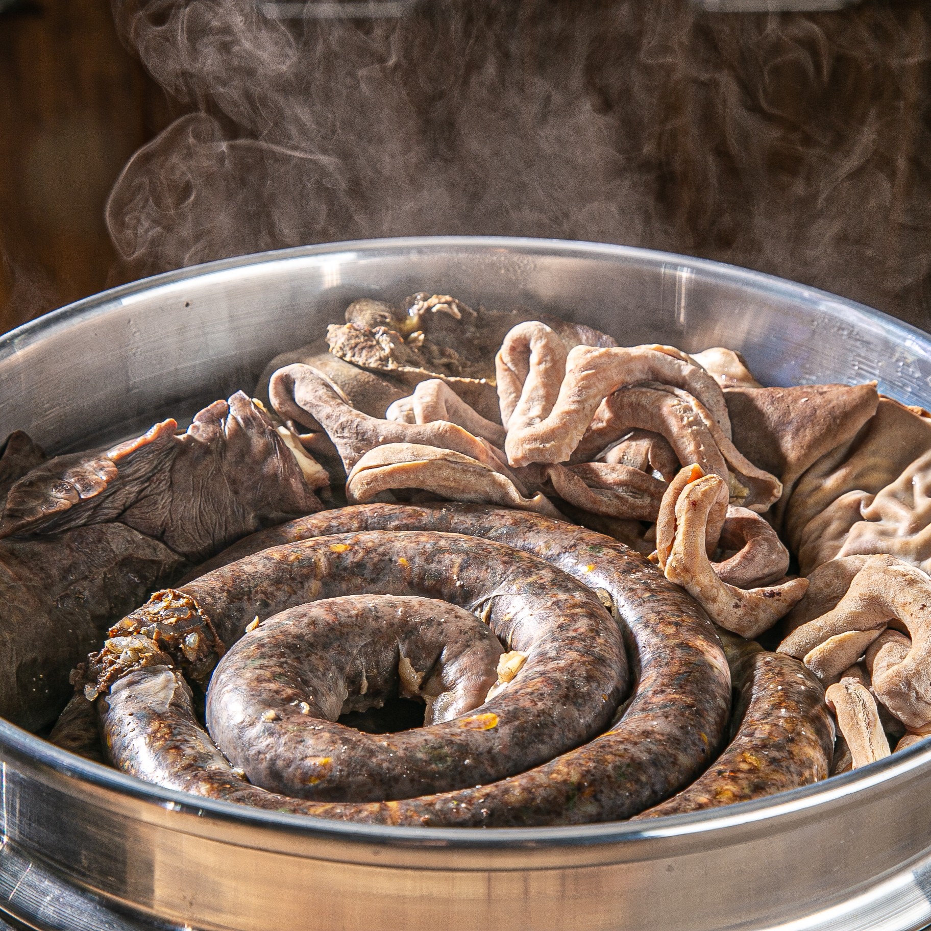 전라도 토종순대 1kg 5종 찰순대 야채순대 암뽕 내장 - 상품 이미지