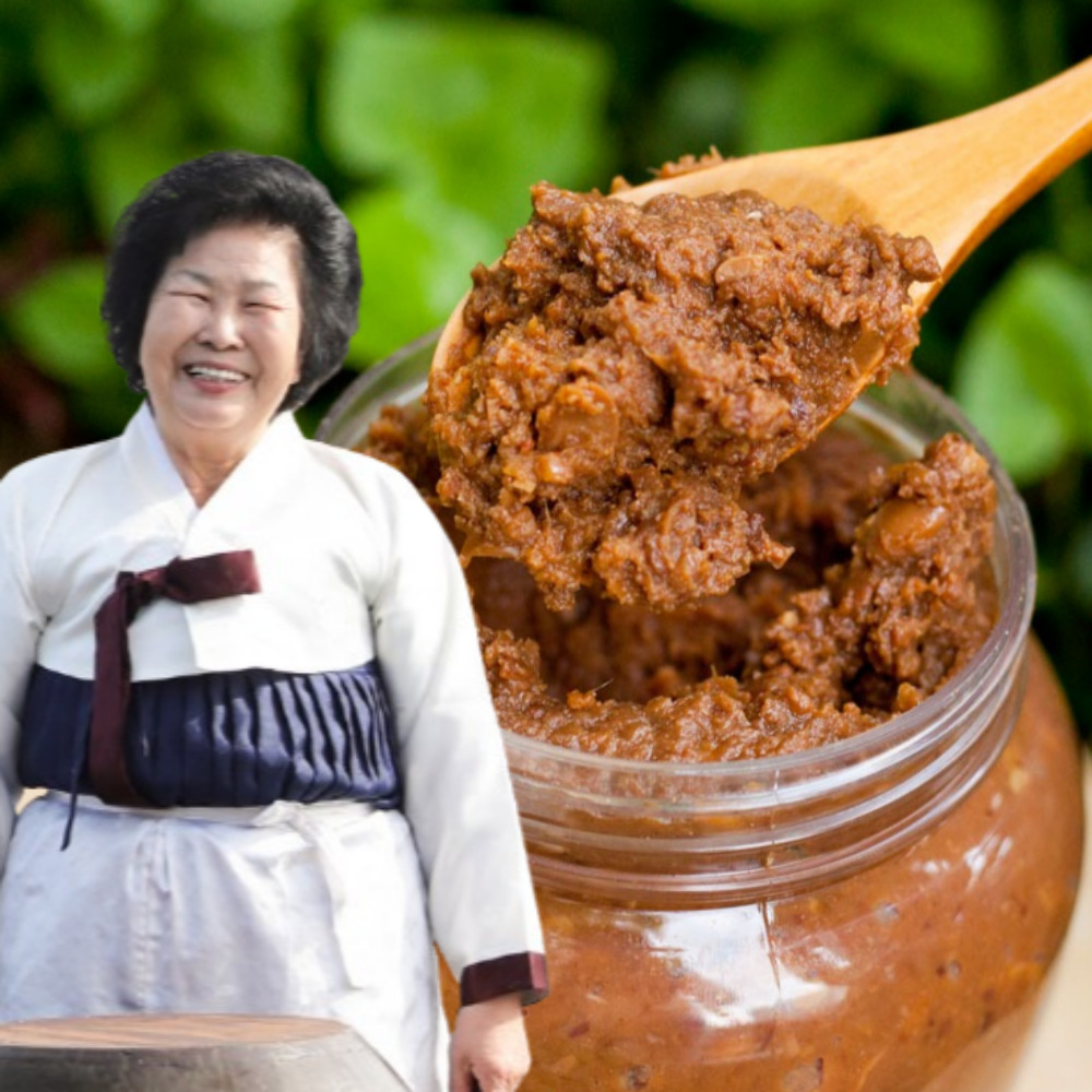 국산콩 조선된장 500g+500g 강순옥명인 순창 - 상품 이미지