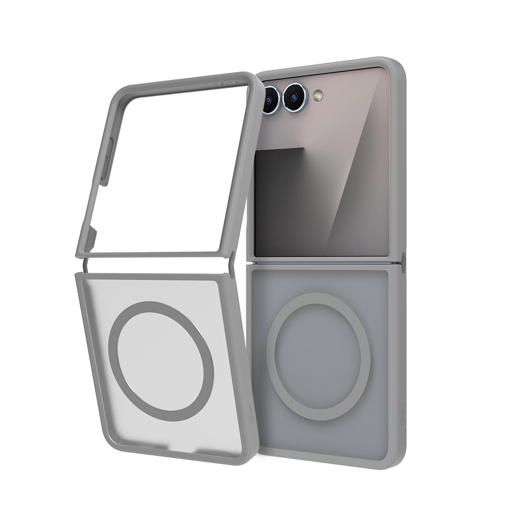 랩씨 맥세이프 마그넷 케이스 지문방지 강력한 자력 매트그레이, 갤럭시Z 플립7