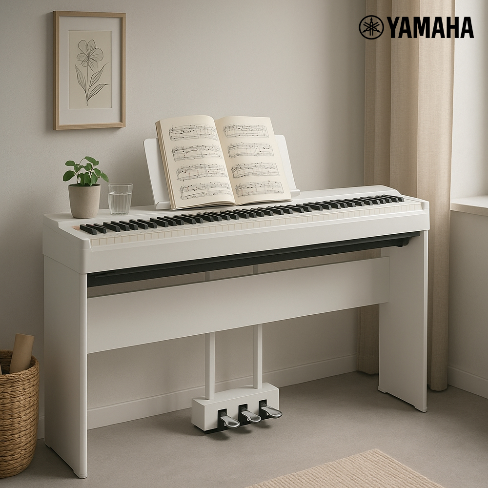 야마하 P225 디지털피아노 블루투스 교육 입문용 전자피아노 P-225