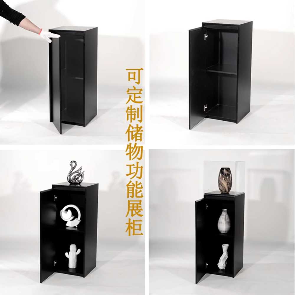 작품전시대 다이 스탠드 사각 기둥 큐브 조형물 소품 30x90cm 이미지 6