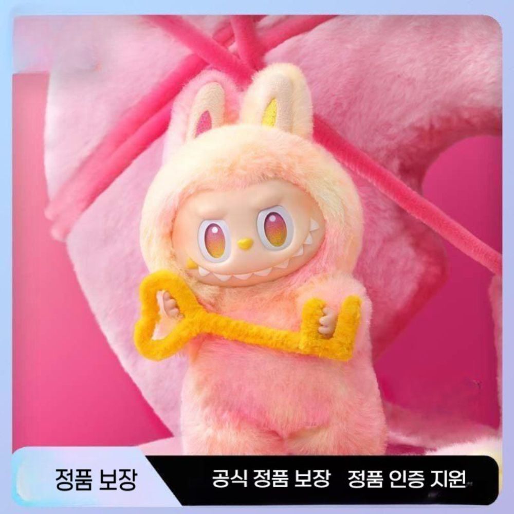 정품 팝마트 3세대 더몬스터즈 라부부 인형 랜덤박스 에나벨 플러시 키링 이미지 6