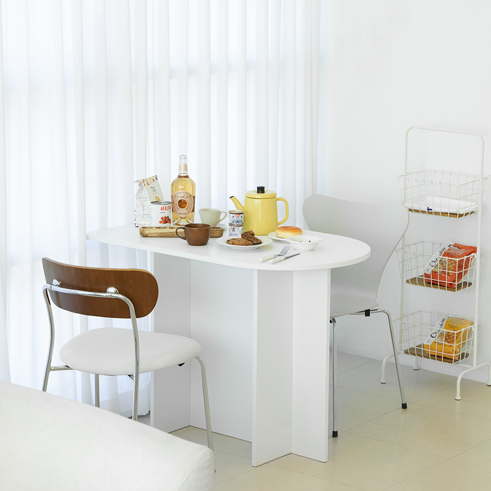 바스포르 후아유 라운드 2인 식탁 홈카페 800