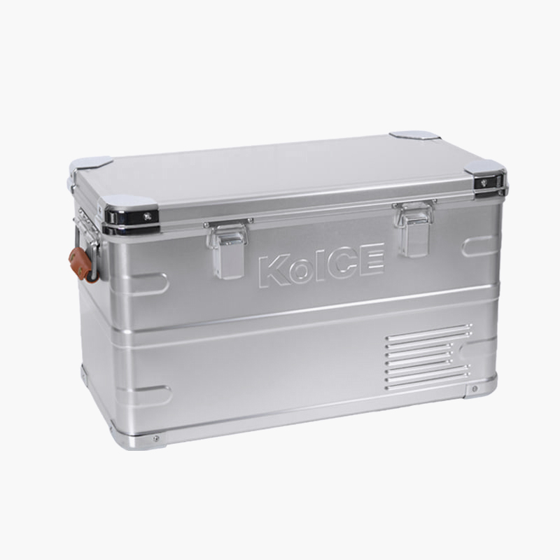 코아이스 J35 이동식 캠핑 냉장고 알루미늄 휴대용 냉동고