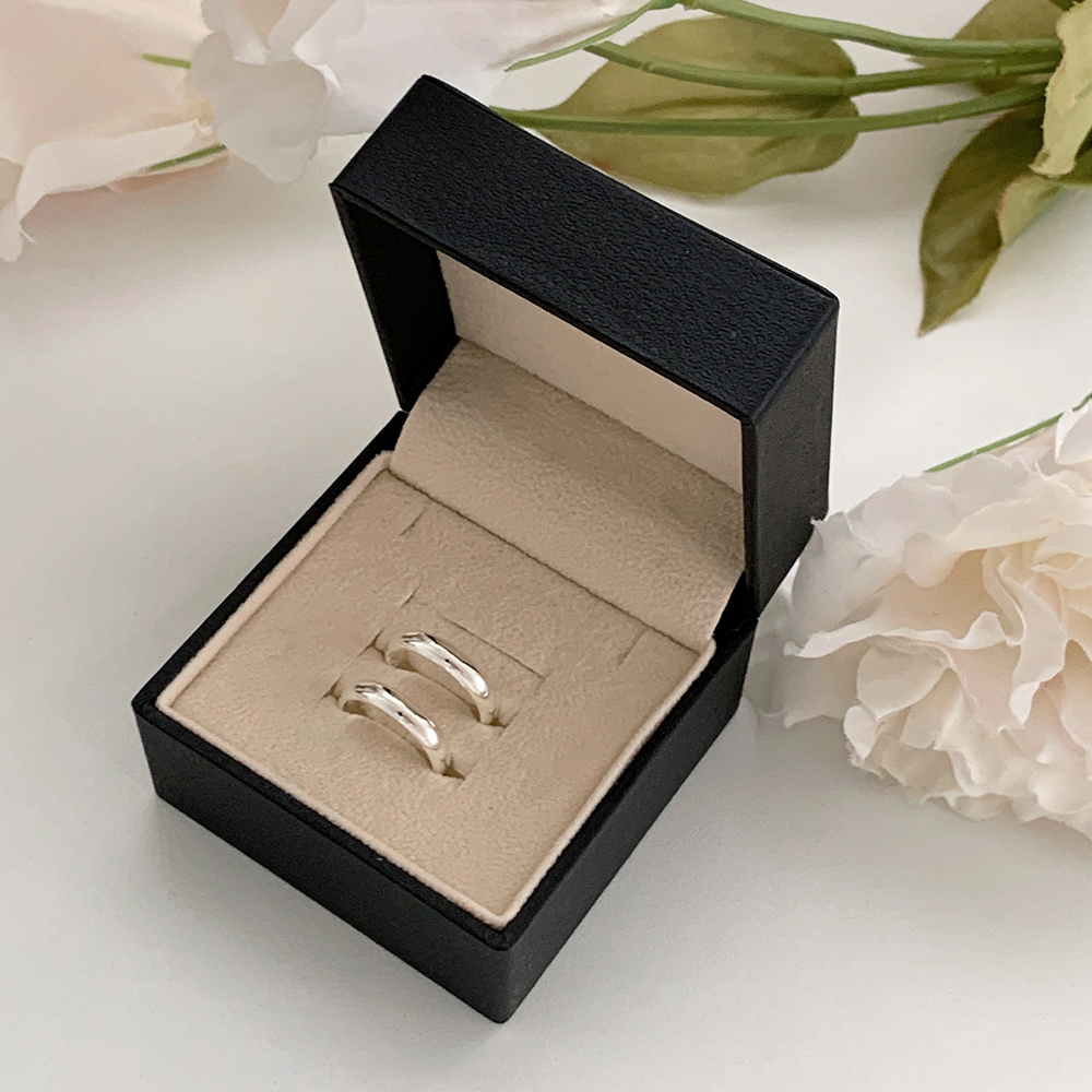 925하우스 은가락지 엥게이지 실버반지 커플링 데일리 볼드 우정반지 3mm 4mm 5mm