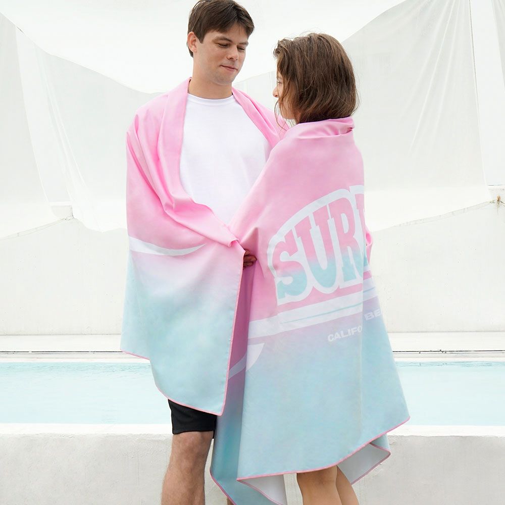 1+1 스트라이프 감성 성인 비치타올 대형 샤워수건