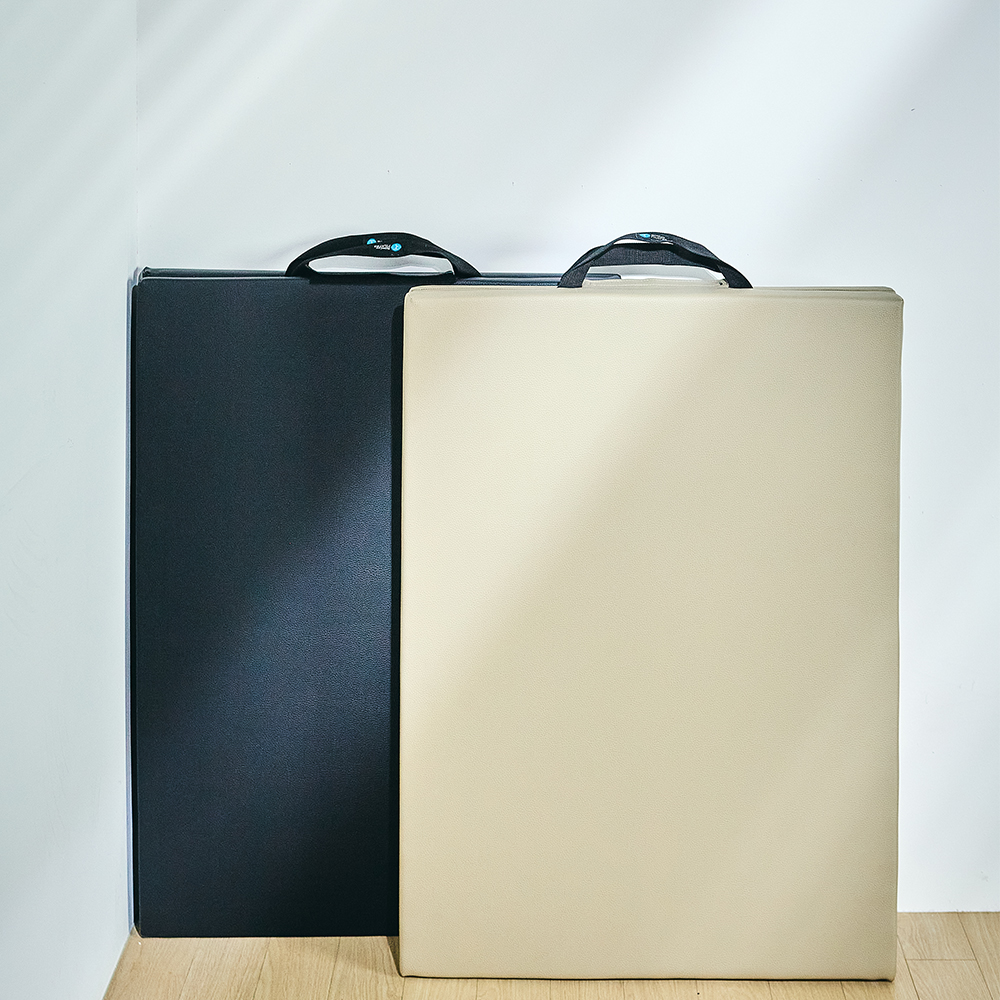 모션케어 탄탄 2단 폴딩매트 고밀도 접이식 운동매트 40mm 요가 필라테스 홈트 헬스 층간소음 링피트