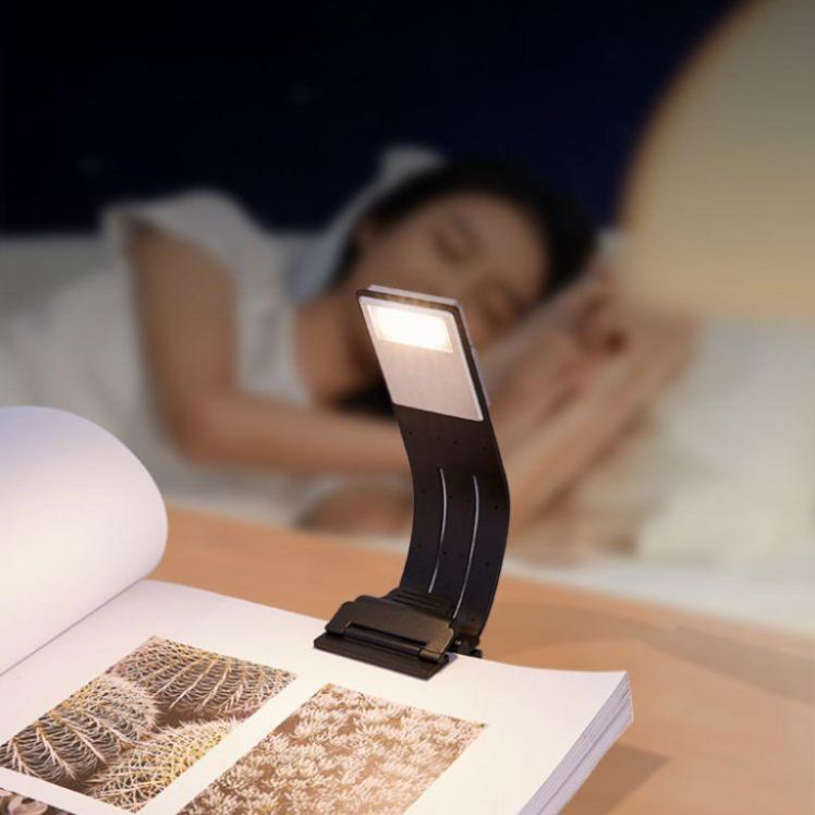독서등 클립 온 침대 LED 전자책 이북리더기 휴대용 - 상품 이미지