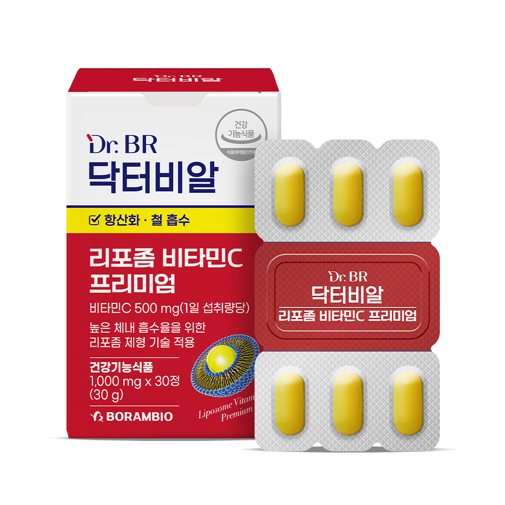닥터비알 리포좀비타민C 프리미엄 30정, 1개 - 상품 이미지