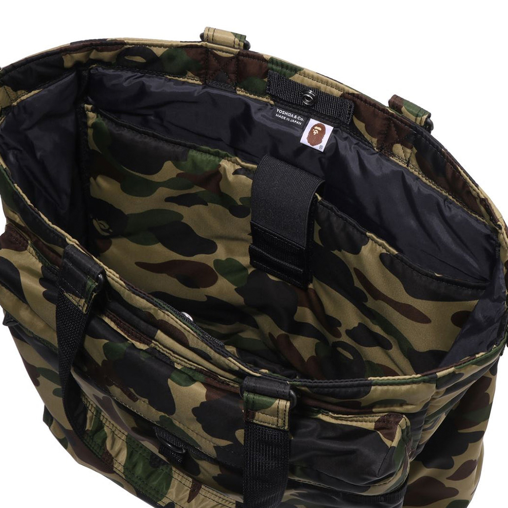 베이프 X PORTER 토트백 1ST CAMO UTILITY TOTE BAG 1L73-189-902 - 상세 이미지 5