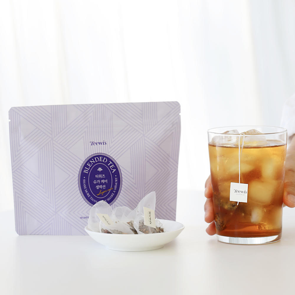 티위즈 바나바잎차 돼지감자차 여주 메밀 슈가케어 셀렉션 60g, 1개 이미지 3