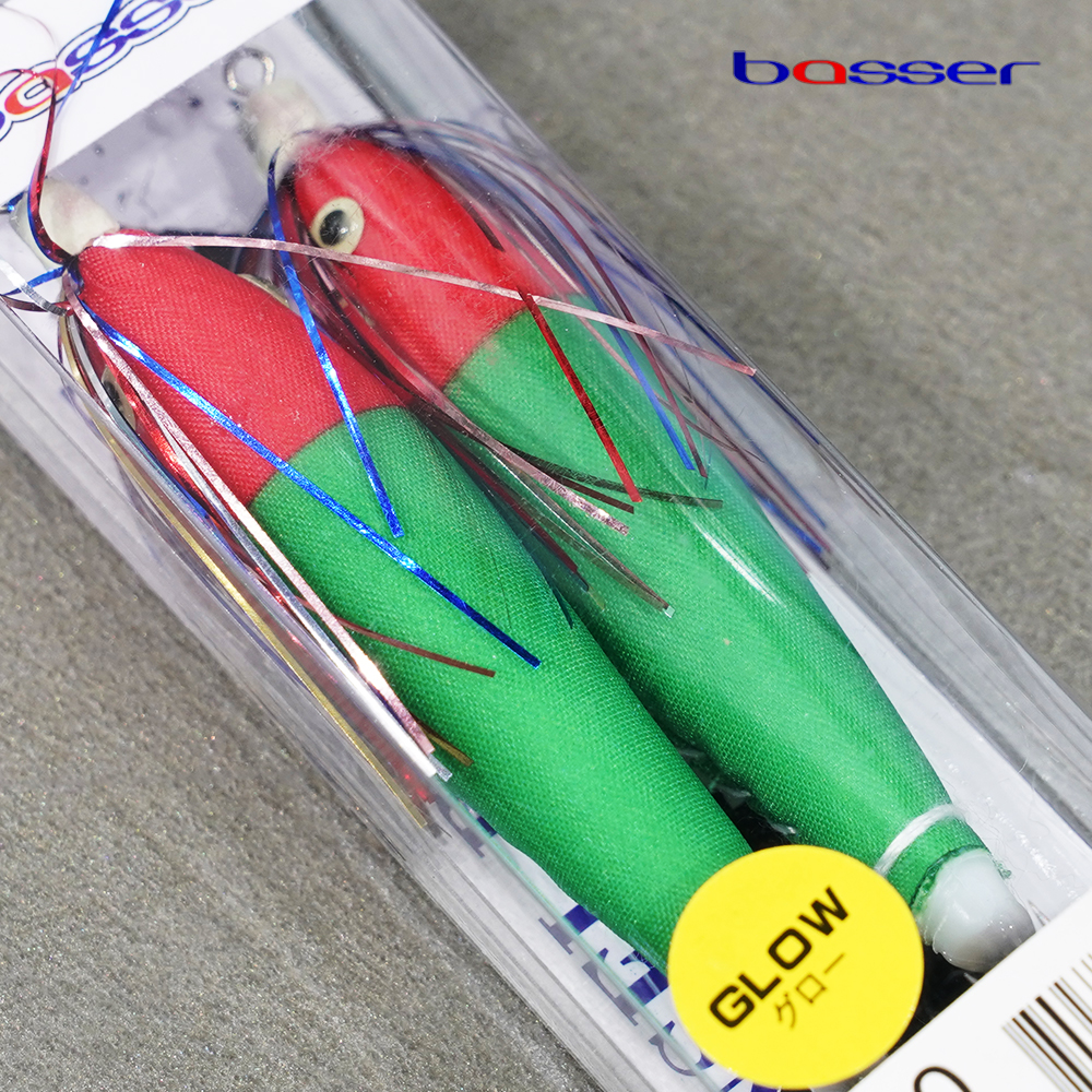 배서 틴셀 밸런스 슷테 배써 쭈꾸미 갑오징어 에기 2개입 1번, 3호