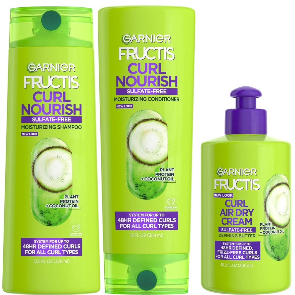 Garnier 가르니에 프룩티스 샴푸 컨디셔너 세트 에어드라이크림 버터세트 - 상품 이미지