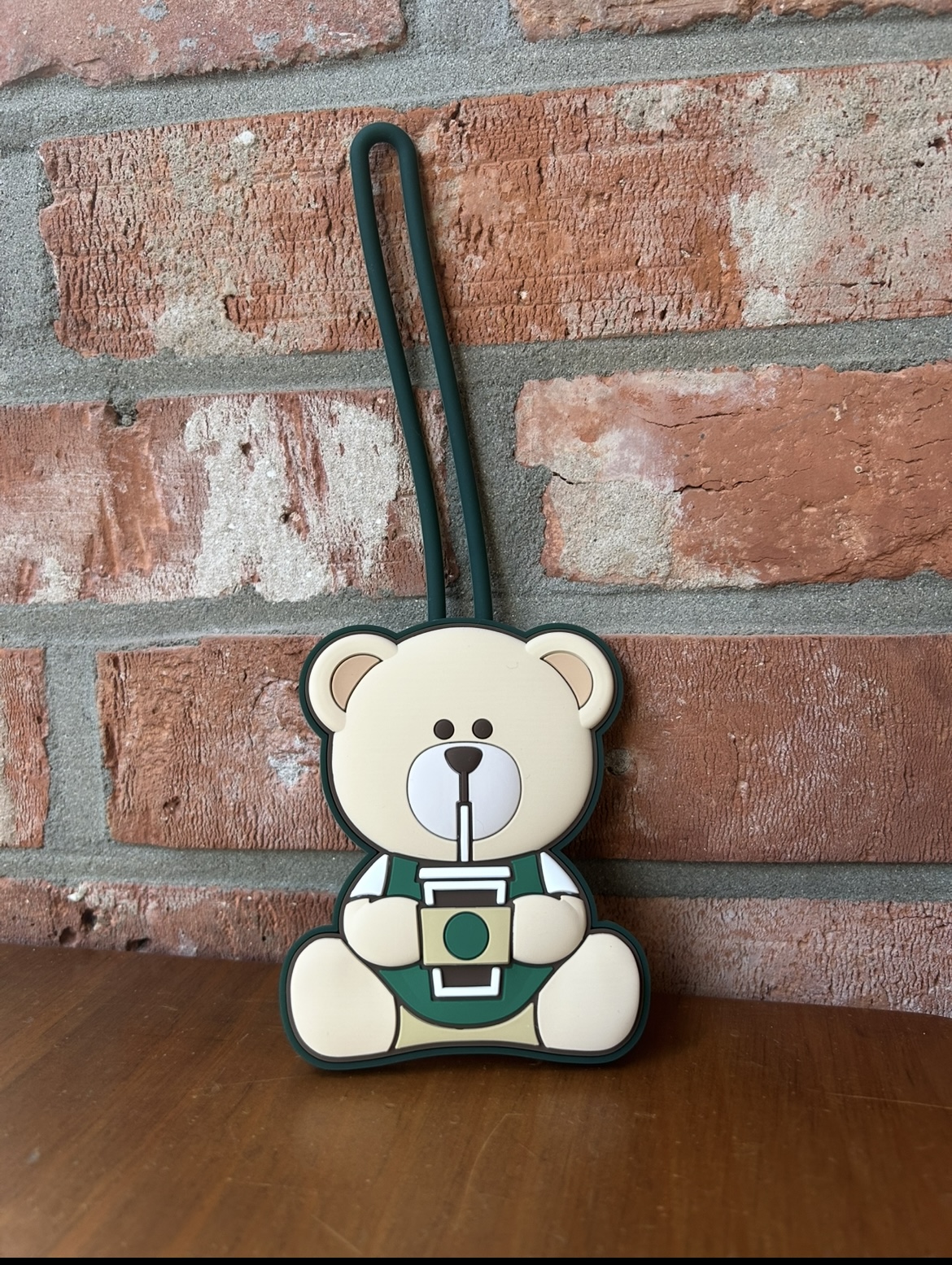 스타벅스 베어리스타 네임택, 스타벅스 MD, 귀여운 네임택, 캐리어 네임택, 가방 이름표, 스벅 굿즈