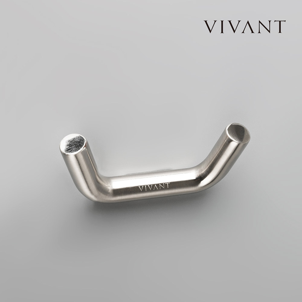 VIVANT 비반트 TC01E MS메트실버 고리형 옷걸이 수건타올후크 욕실벽행거 - 상세 이미지 2